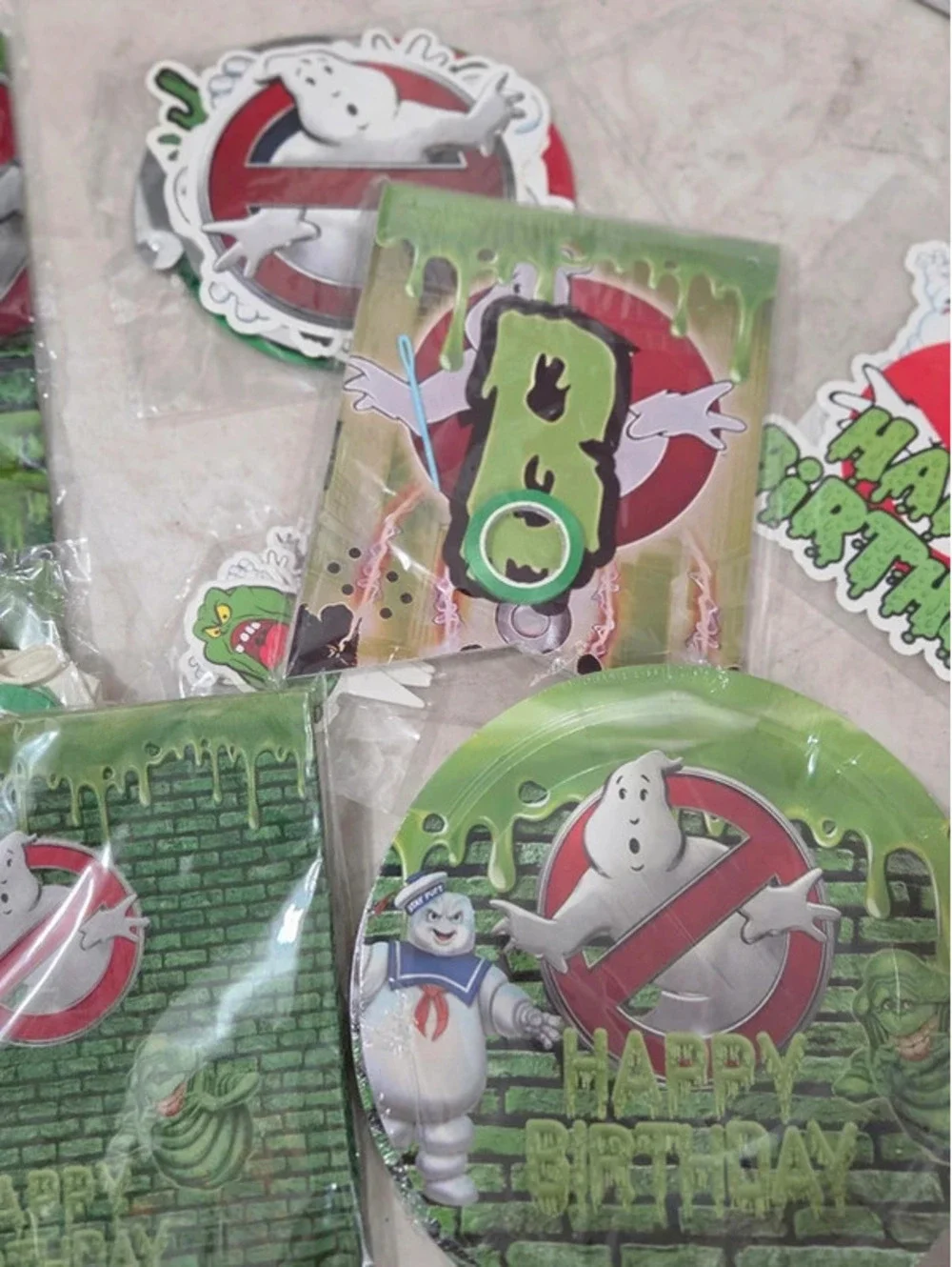 Ghostbuster party pack